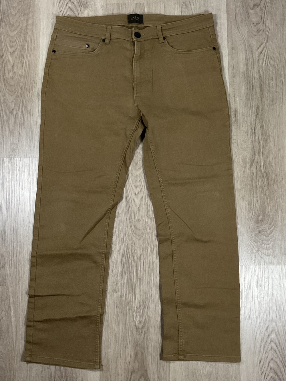 Jachs New York Kaki-Tone Straight Leg Pants 34x30